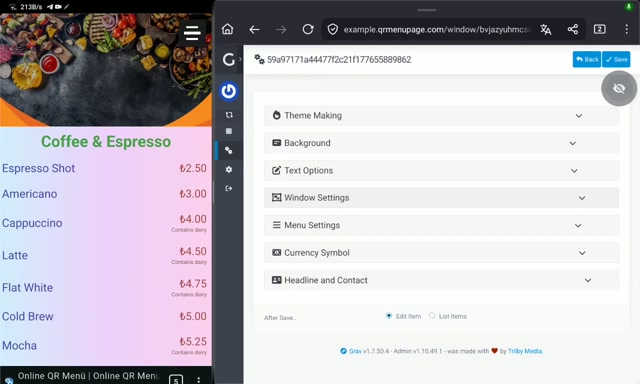 Window Extension management.