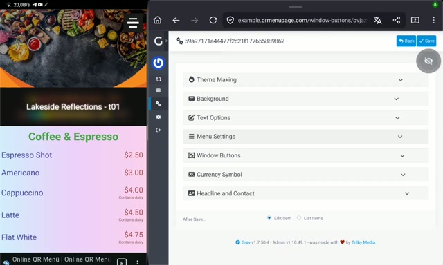 Window Buttons Extension management.
